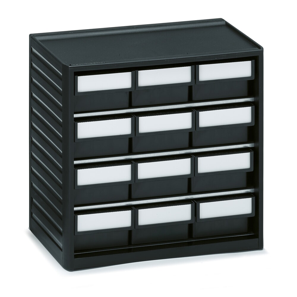 Product afbeelding: Onderdelenkast TRESTON, ESD, 12 lades, framematen hxbxd 290 x 310 x 180 mm