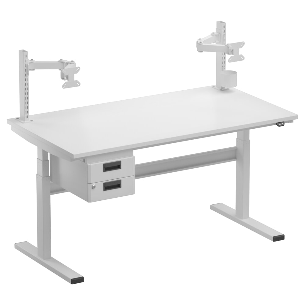 Productafbeelding nr. 4: Rasterprofielen voor TRESTON TED werktafel, met flens, hoogte 400 mm, 2 stuks/VE