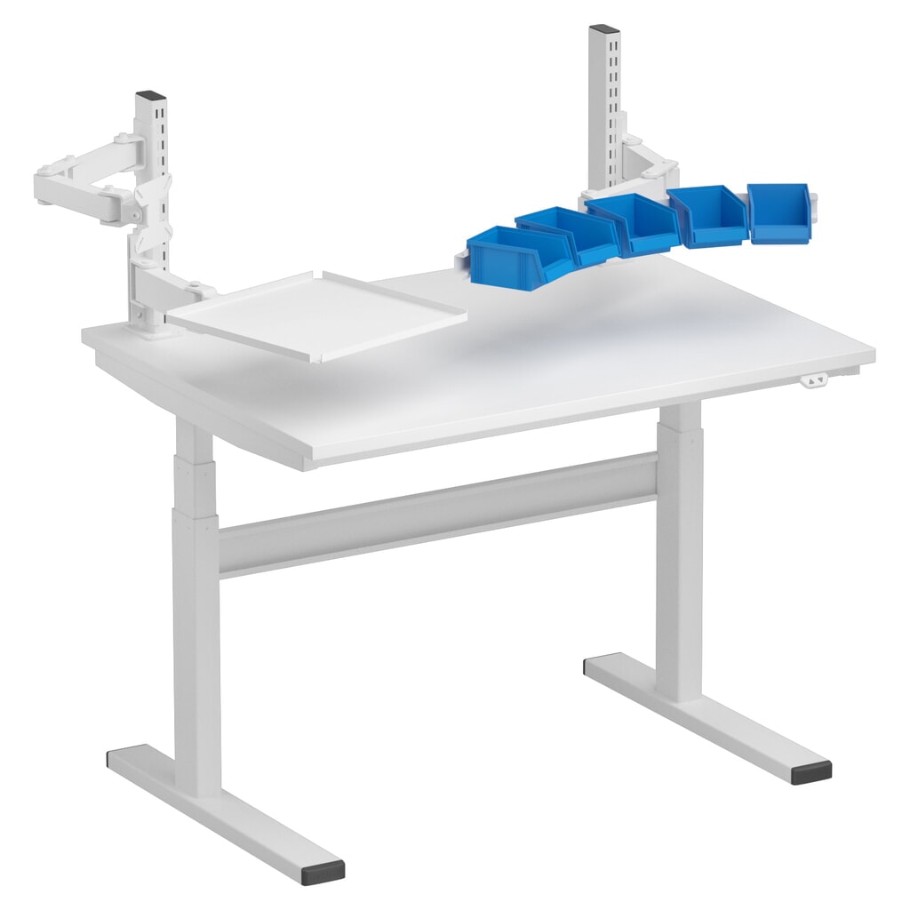 Productafbeelding nr. 5: Rasterprofielen voor TRESTON TED werktafel, met flens, hoogte 400 mm, 2 stuks/VE