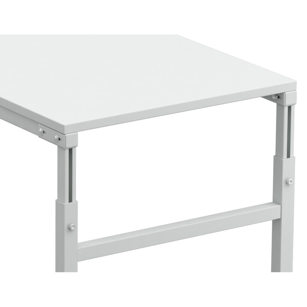 Productafbeelding nr. 4: Hoekaanbouwtafel voor werkpleksysteem, in hoogte verstelbaar, cap. 150 kg, b x d 1.000 x 500 mm