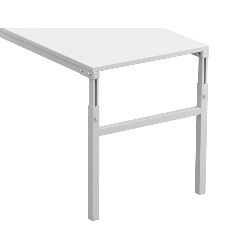 Productafbeelding nr. 5: Hoekaanbouwtafel voor werkpleksysteem, in hoogte verstelbaar, cap. 150 kg, b x d 1.000 x 500 mm