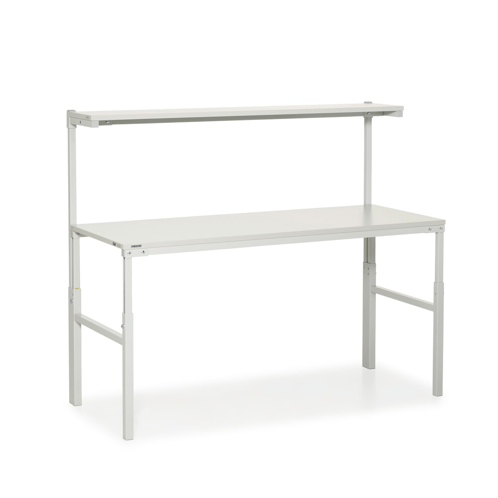 Product afbeelding: TRESTON TPH-werktafel met legplank, ESD, met de hand in de hoogte verstelbaar, bxd 1.800 x 700 mm