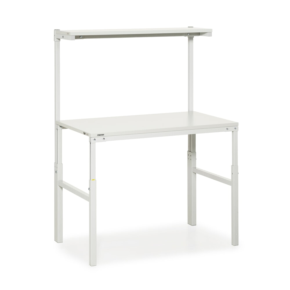 Product afbeelding: Werktafel TRESTON TPH met legplank, ESD, handmatig in hoogte verstelbaar, bxd 1.200 x 700 mm