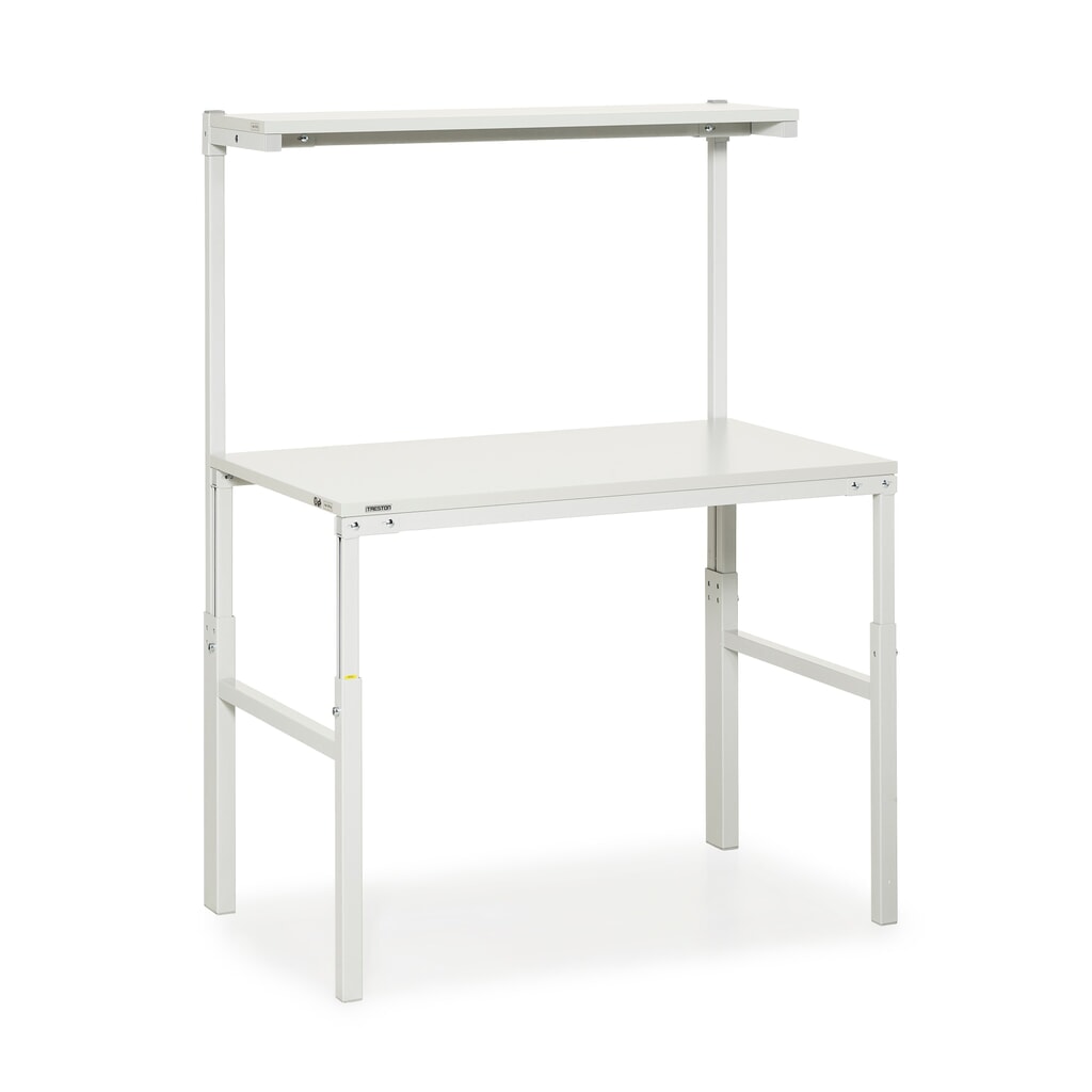 Werktafel TRESTON TPH met legplank, ESD, handmatig in hoogte verstelbaar, bxd 1.200 x 700 mm Product afbeelding: Werktafel TRESTON TPH met legplank, ESD, handmatig in hoogte verstelbaar, bxd 1.200 x 700 mm