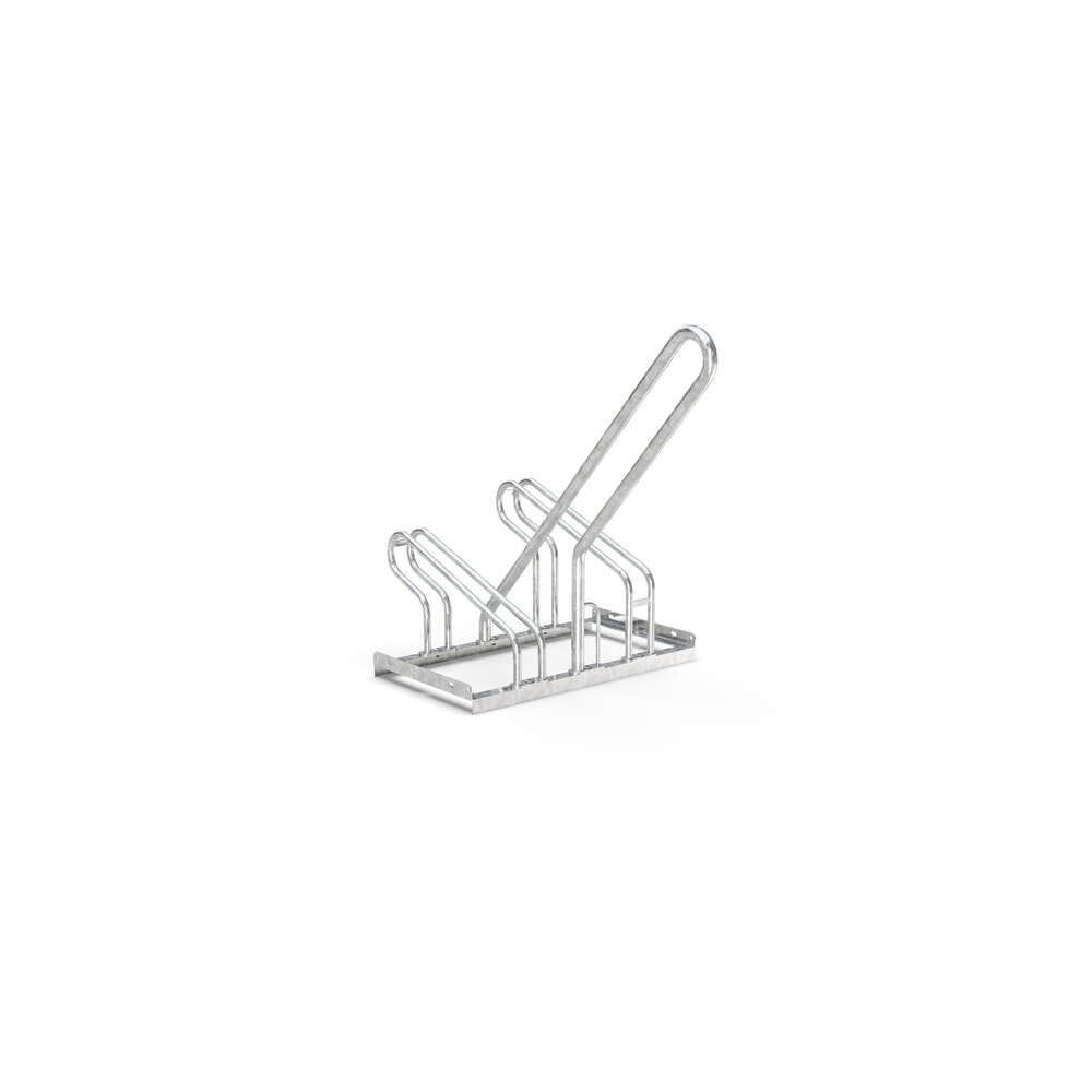Productafbeelding nr. 8: wsm® fietsoverkapping Siegen, lessenaarsdak met trapeziumplaat, voor 8 fietsen