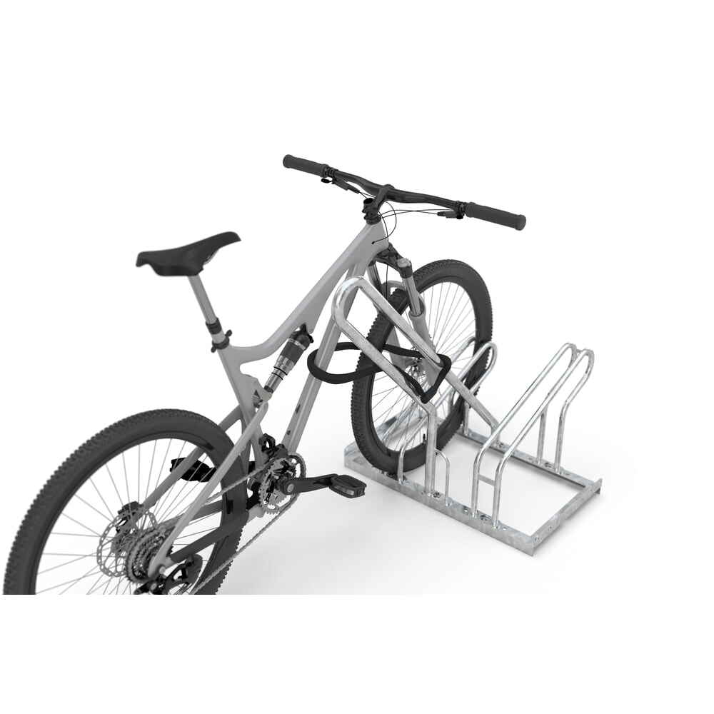 Productafbeelding nr. 11: wsm® fietsoverkapping Siegen, lessenaarsdak met trapeziumplaat, voor 8 fietsen