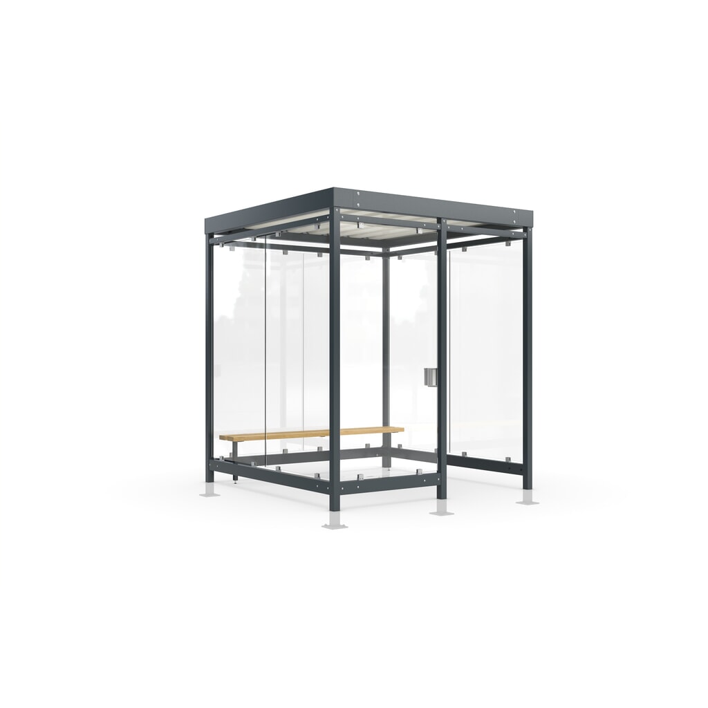 Product afbeelding: wsm® rookoverkapping Economy Köln, ESG-beglazing