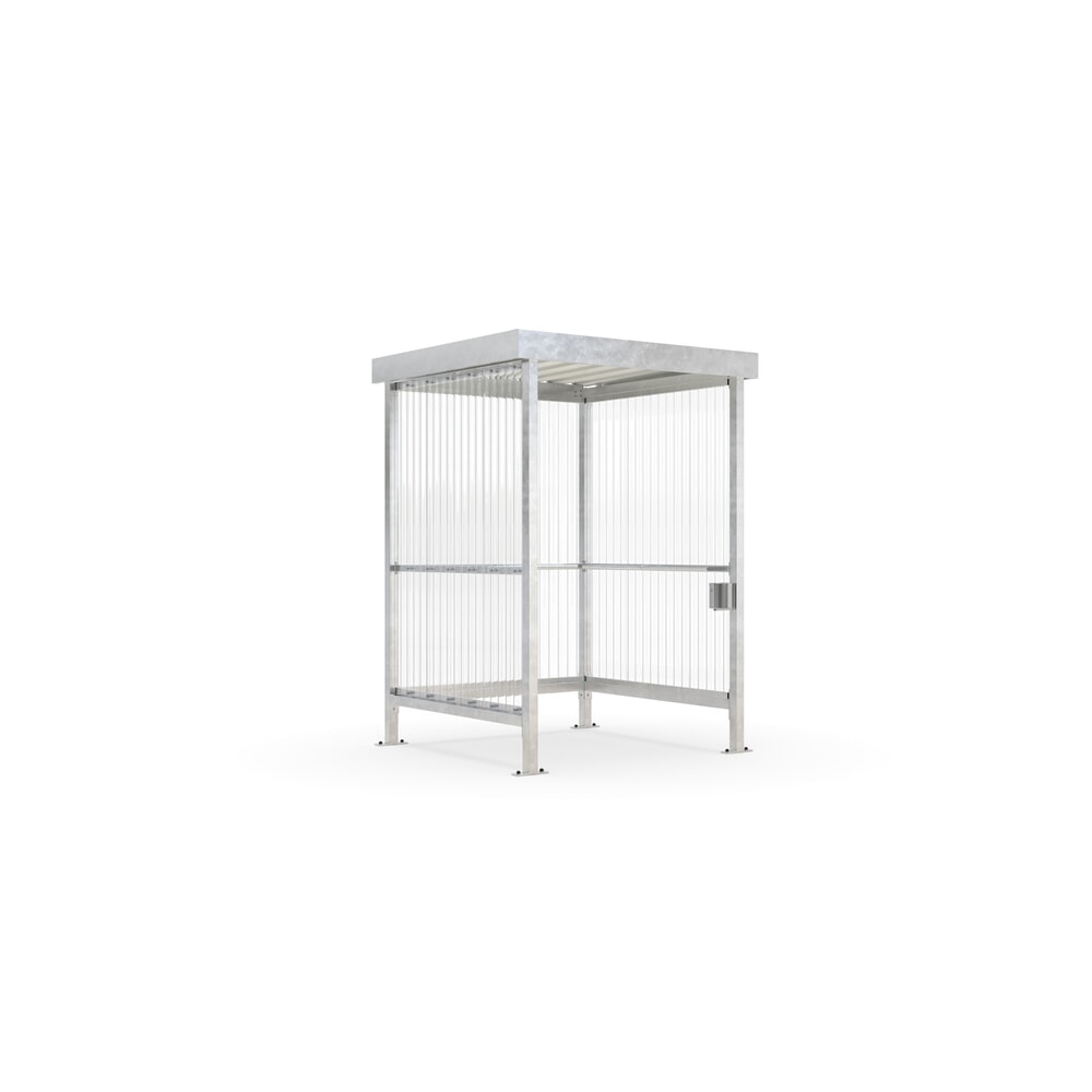 Productafbeelding nr. 1: wsm® rookoverkapping Jena, golf-PVC, bouwpakket