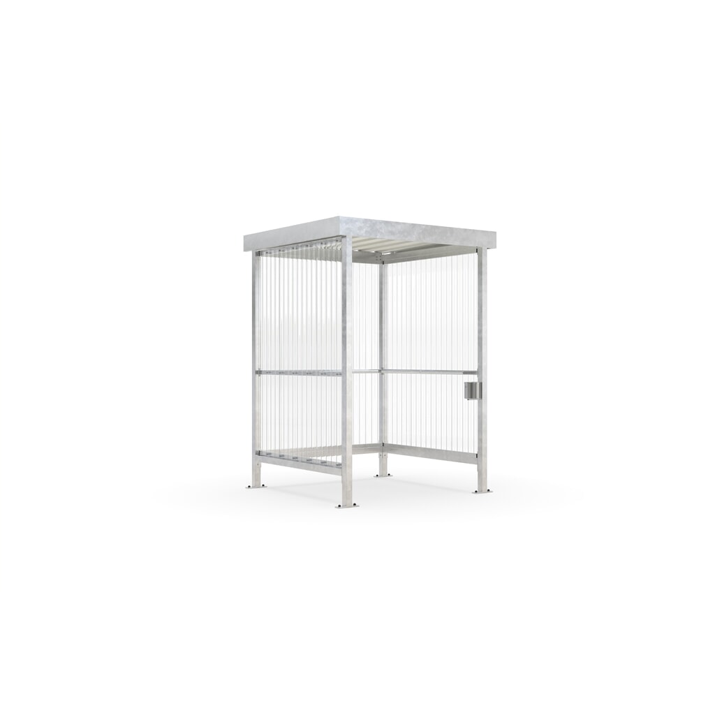Product afbeelding: wsm® rookoverkapping Jena, golf-PVC, bouwpakket