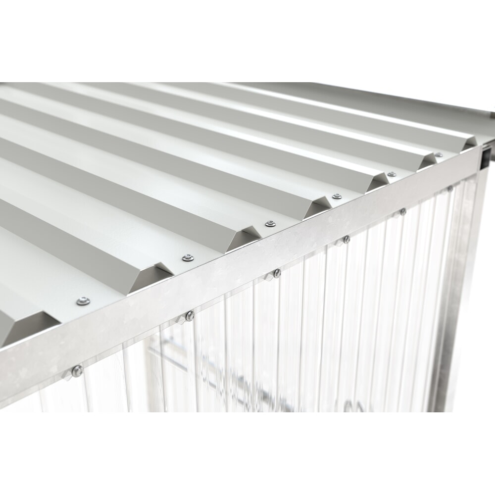 Productafbeelding nr. 5: wsm® rookoverkapping Jena, golf-PVC, bouwpakket