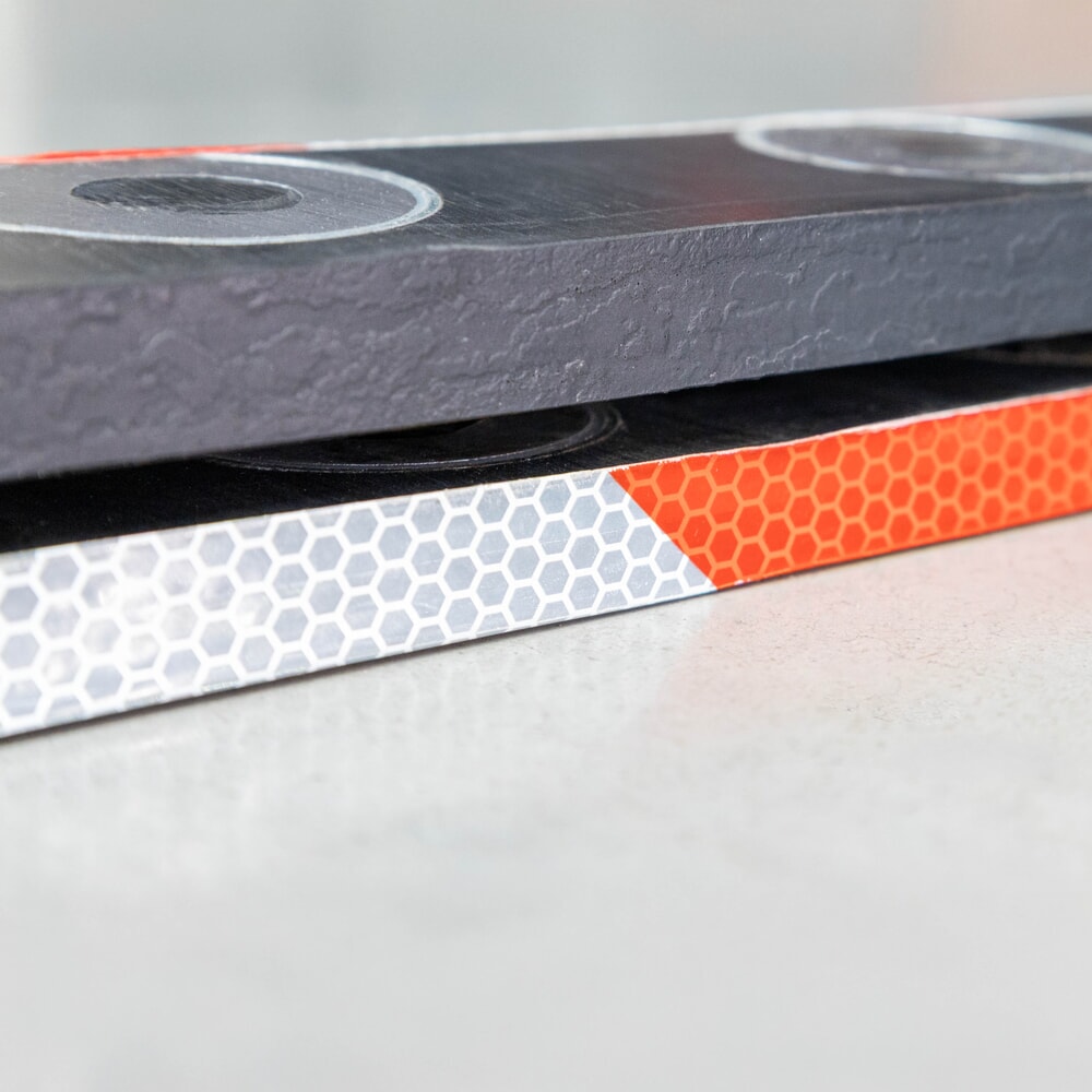 Productafbeelding nr. 2: VETTER waarschuwingsbalk met magneten, hxbxd 80x800x40 mm