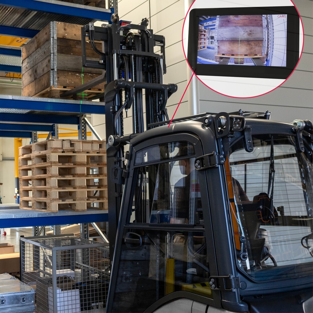 Productafbeelding nr. 5: VETTER® LIZZARD Premium, vorkengeleiding met laser en camera, ISO 2A