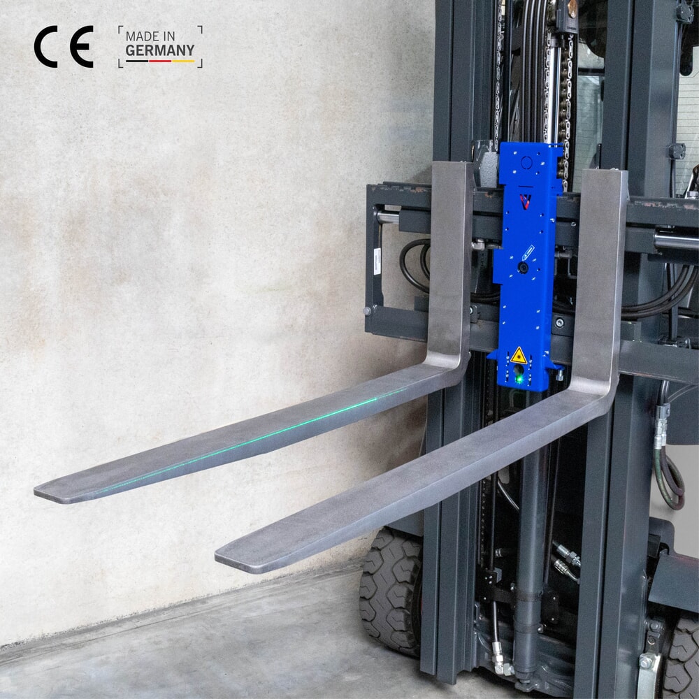 Productafbeelding nr. 7: VETTER® LIZZARD Premium, vorkengeleiding met laser en camera, ISO 2A