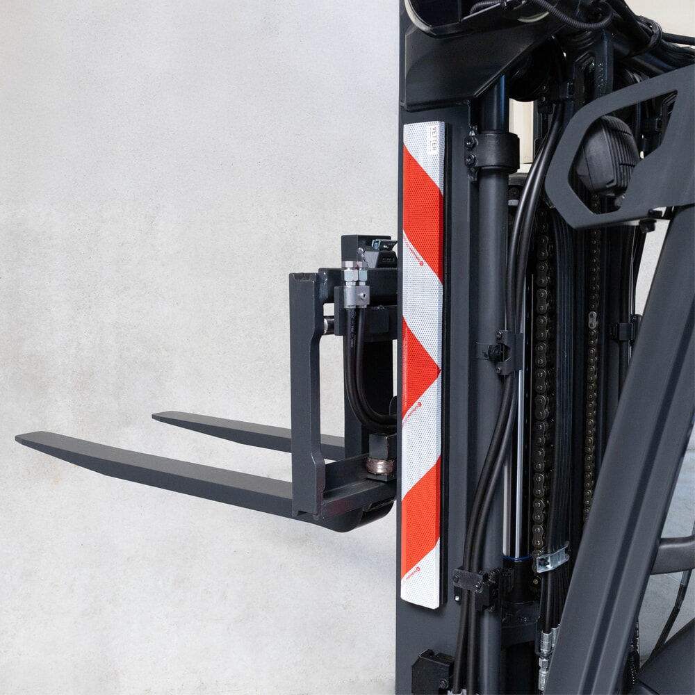 Productafbeelding nr. 4: VETTER waarschuwingsbalk met magneten, hxbxd 80x800x40 mm