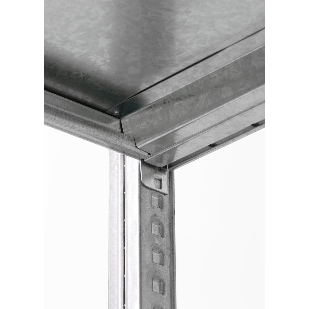 Productafbeelding nr. 6: ManOrga Legbordstelling, AF, met staalpanelen als legborden, vaklast 255 kg, verzinkt, H x B x D 2.000 x 1.300 x 300 mm