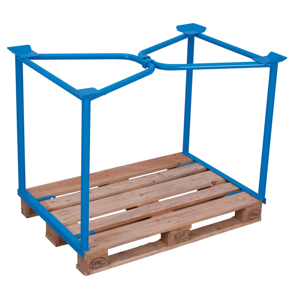Product afbeelding: Opzetframe voor pallets CORDES, open, europallets, gelakt, hoogte 800 mm