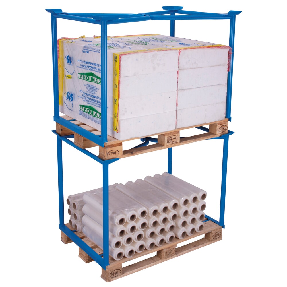 Productafbeelding nr. 3: Opzetframe voor pallets CORDES, open, europallets, gelakt, hoogte 800 mm