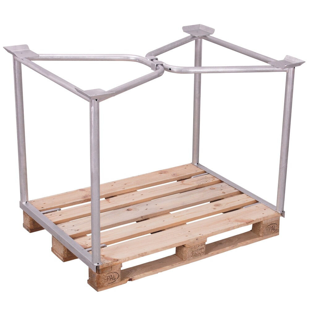 Product afbeelding: Opzetframe voor pallets CORDES, open, europallet, verzinkt , hoogte 800 mm