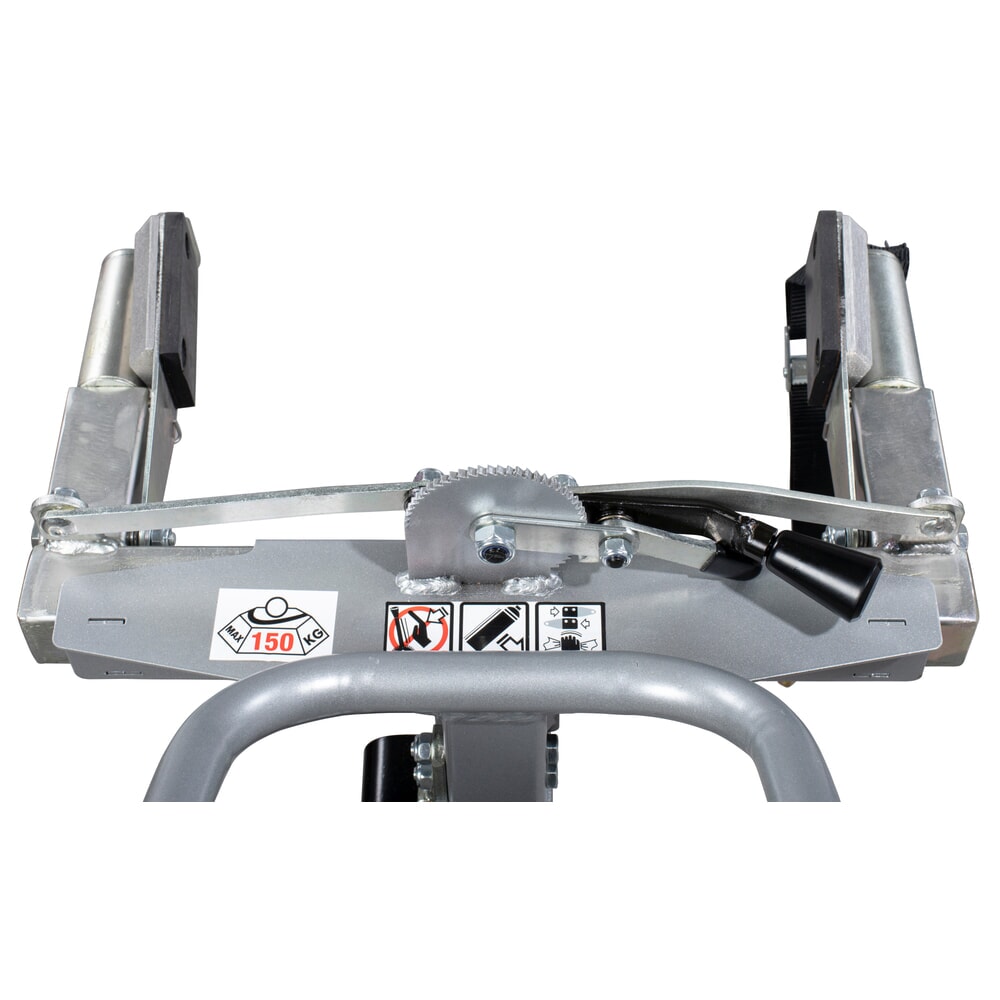 Productafbeelding nr. 3: Manuvit gasflessenwagen met lier, automatische klembekken, draagvermogen 150 kg, flessendiameter tot 300 mm