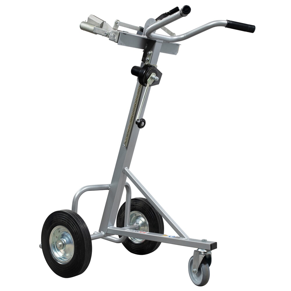 Productafbeelding nr. 4: Manuvit gasflessenwagen met lier, automatische klembekken, draagvermogen 150 kg, flessendiameter tot 300 mm