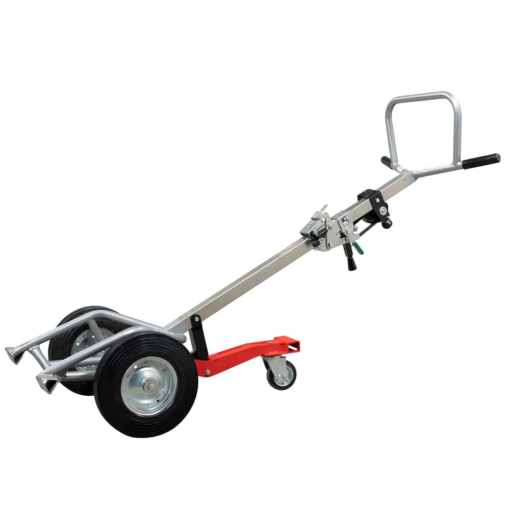 Productafbeelding nr. 1: Manuvit vatensteekwagen met hijslier, voor metalen en kunststof vaten, volume 120 l en 220 l