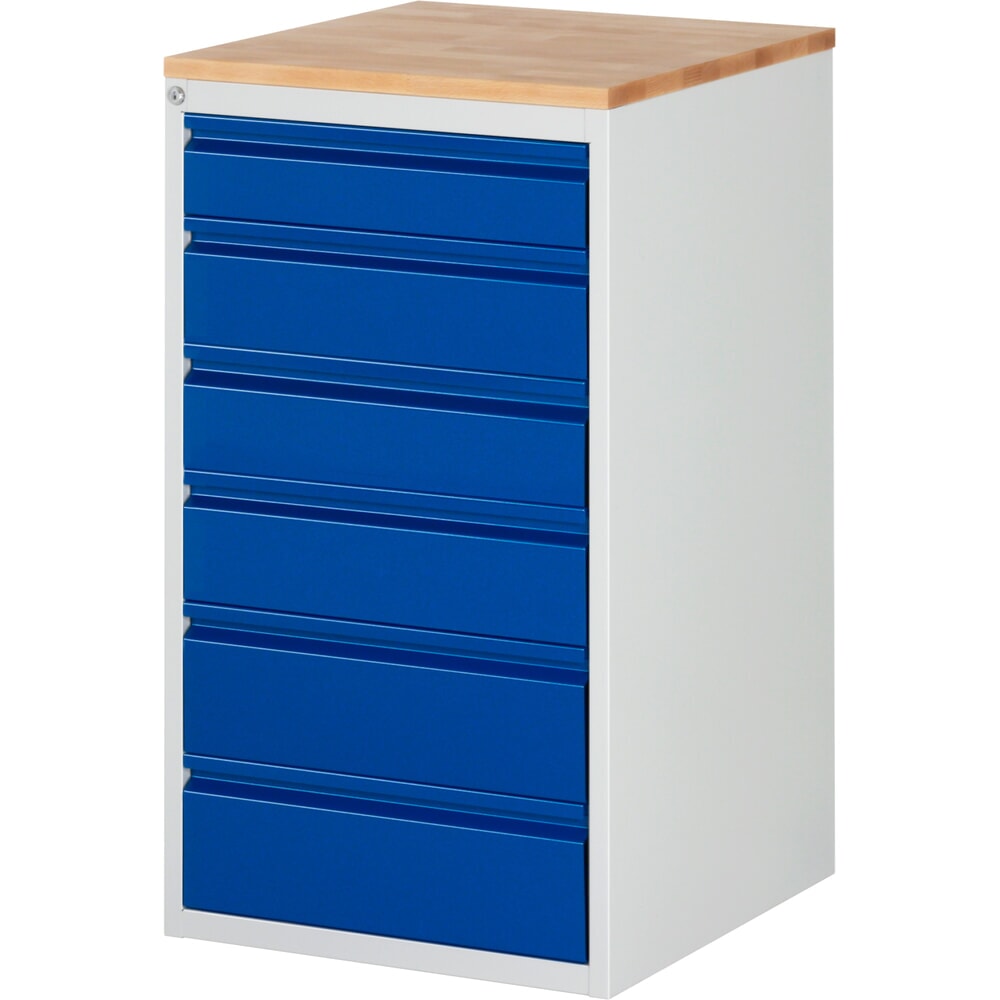 Productafbeelding nr. 1: Steinbock® ladekast Selection, werkblad van massief beukenhout