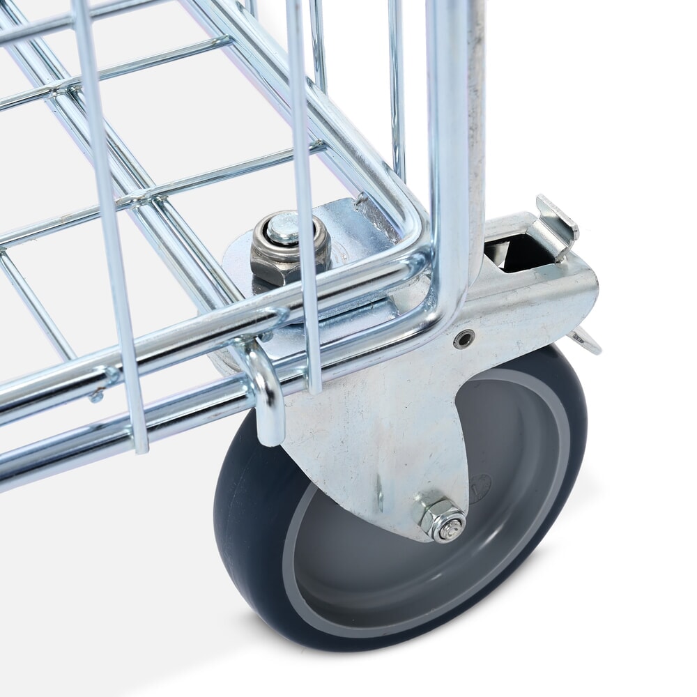 Productafbeelding nr. 2: HEMMDAL rolcontainer met 4 zwenkwielen, h x b x d 735 x 630 x 830 mm, draagvermogen 60 kg