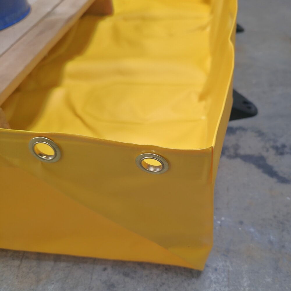 Productafbeelding nr. 9: Steinbock® opvouwbare opvangbak Light van polyvinylchloride, hxbxd 203 x 1.200 x 1.800 mm, opvangvolume 451 l