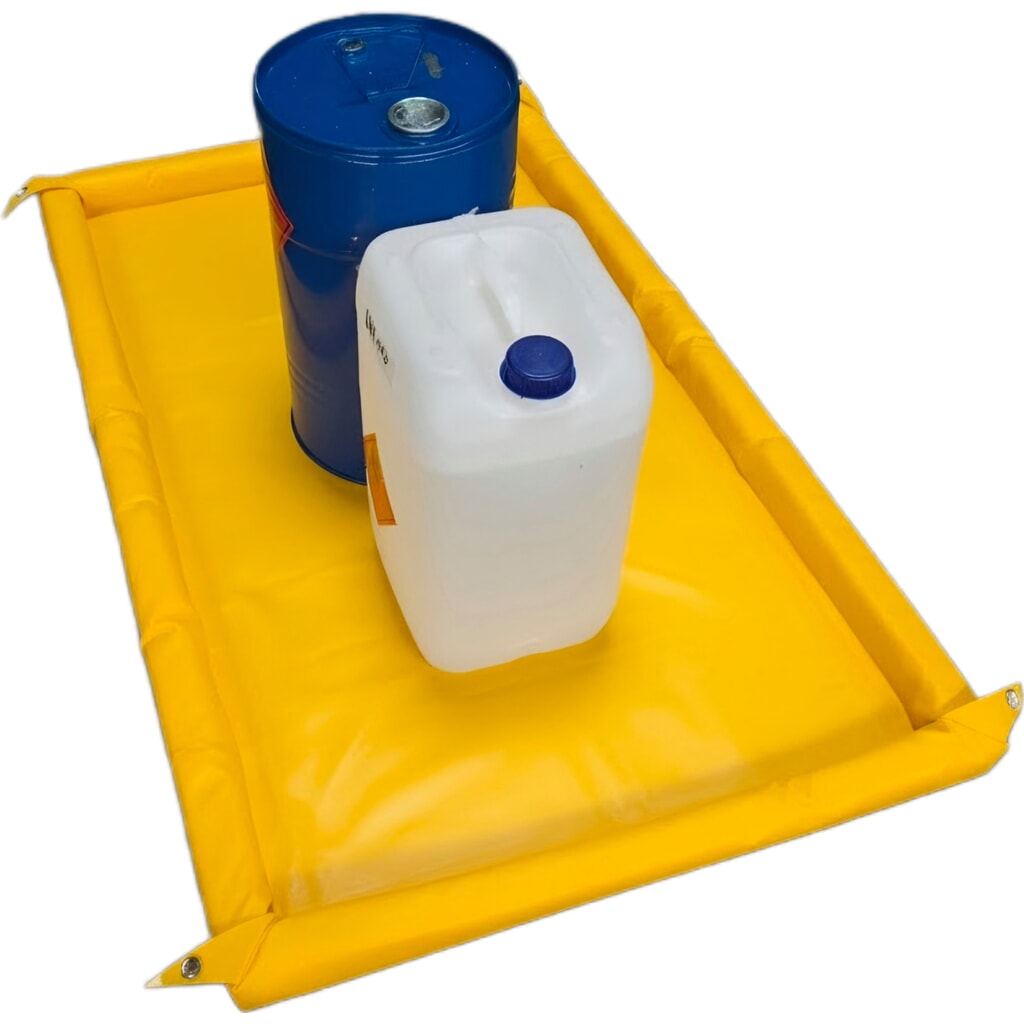 Steinbock® opvouwbare opvangbak Light van polyvinylchloride, hxbxd 50 x 750 x 1.350 mm, opvangvolume 38 l Product afbeelding: Steinbock® opvouwbare opvangbak Light van polyvinylchloride, hxbxd 50 x 750 x 1.350 mm, opvangvolume 38 l