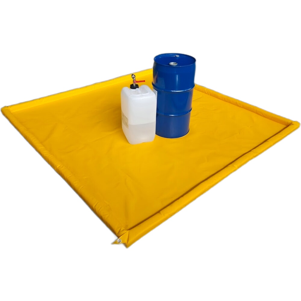 Product afbeelding: Steinbock® opvouwbare opvangbak Light van polyvinylchloride, hxbxd 50 x 1.950 x 1.950 mm, opvangvolume 167 l