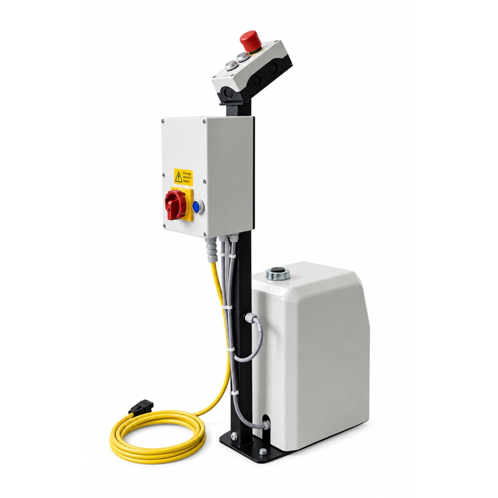 Schaarheftafel Ergo-G, gesloten, cap. 600kg, 230 V Productafbeelding nr. 4: Schaarheftafel Ergo-G, gesloten, cap. 600kg, 230 V