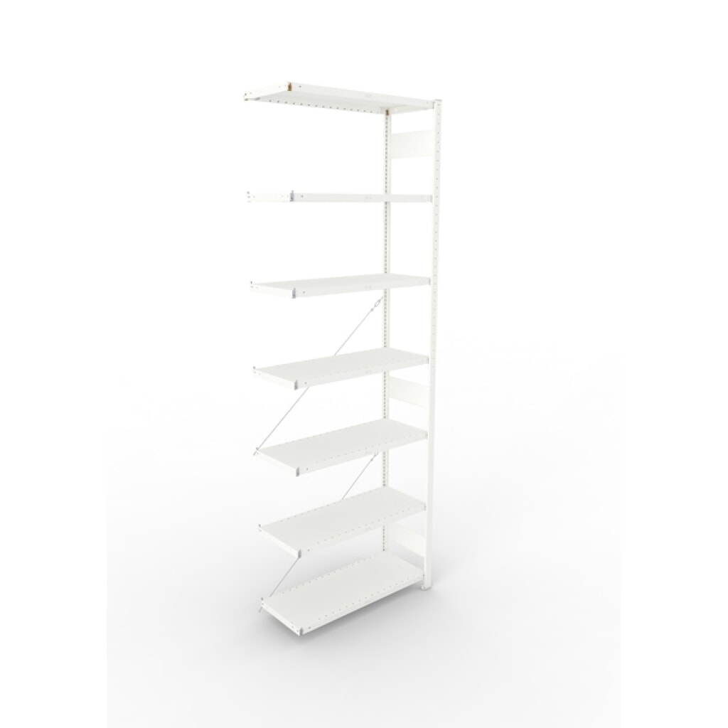 Product afbeelding: Legbordstelling META, AV, vaklast 230 kg, lichtgrijs, hxbxd 2.500 x 1.300 x 800 mm