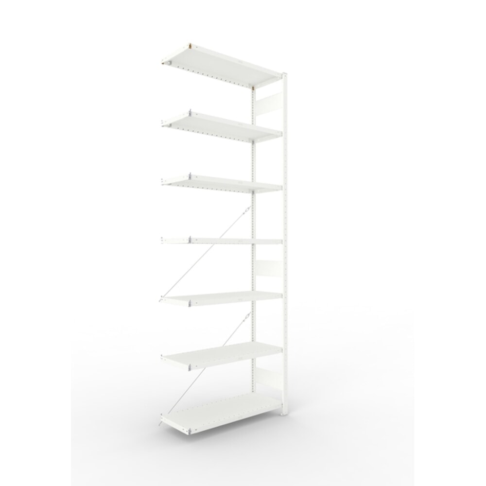 Productafbeelding nr. 3: Legbordstelling META, AV, vaklast 230 kg, lichtgrijs, hxbxd 2.500 x 1.000 x 600 mm