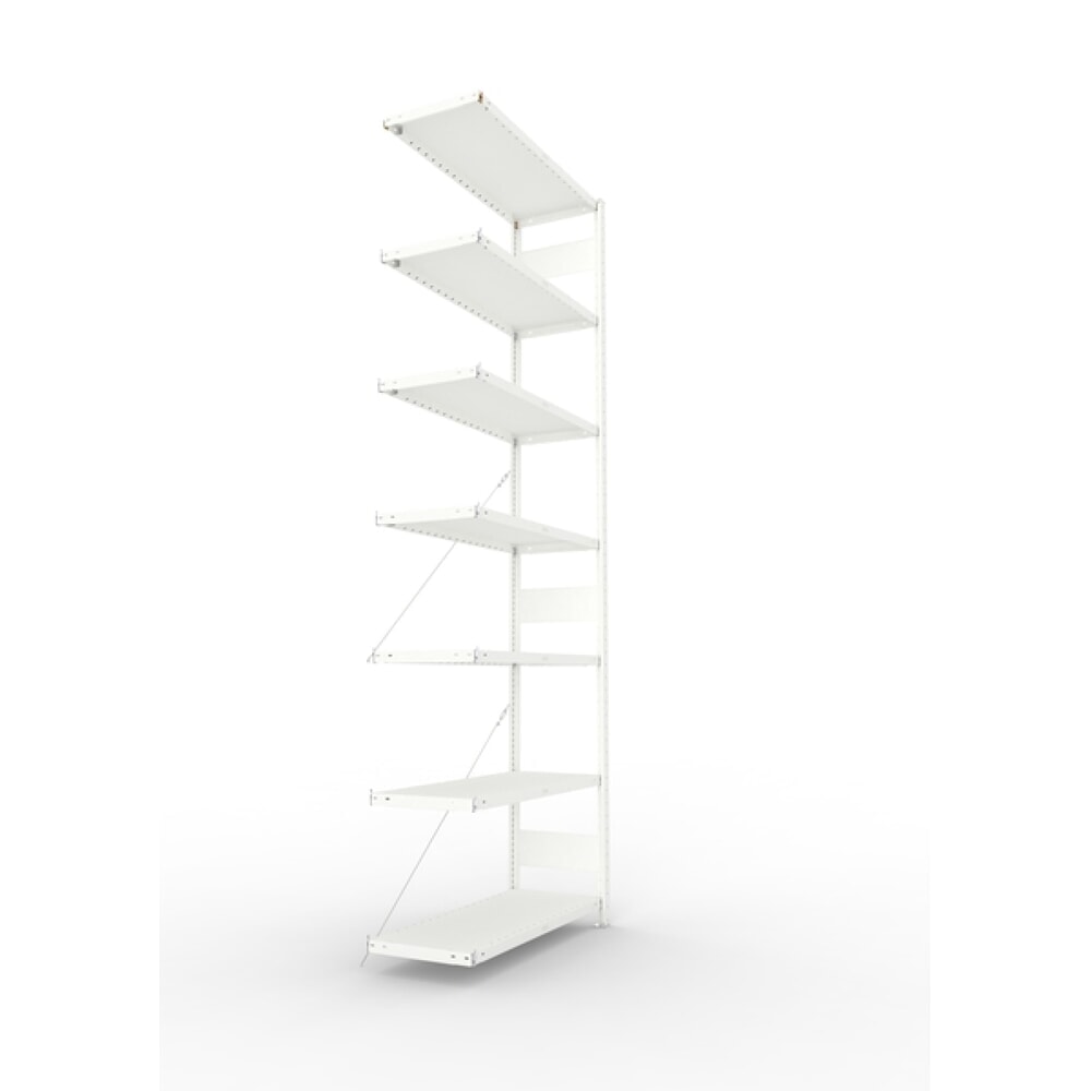 Productafbeelding nr. 4: Legbordstelling META, AV, vaklast 230 kg, lichtgrijs, hxbxd 2.500 x 1.000 x 600 mm