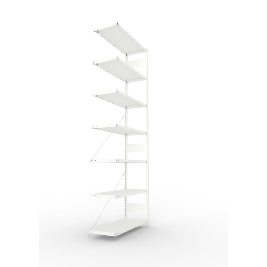 Productafbeelding nr. 4: Legbordstelling META, AV, vaklast 230 kg, lichtgrijs, hxbxd 2.500 x 1.300 x 800 mm