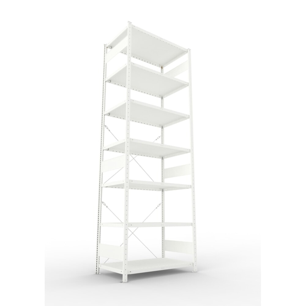 Productafbeelding nr. 2: Legbordstelling META, lichtgrijs, vaklast 230 kg, hxbxd 3.000 x 1.056 x 636 mm