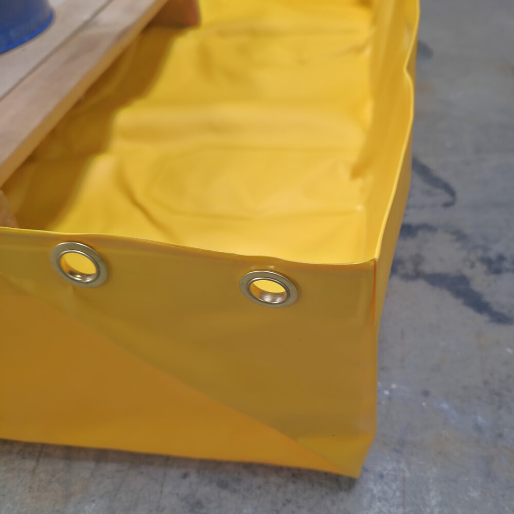 Productafbeelding nr. 4: Steinbock® opvouwbare opvangbak Light van polyvinylchloride, hxbxd 203 x 1.200 x 1.800 mm, opvangvolume 451 l