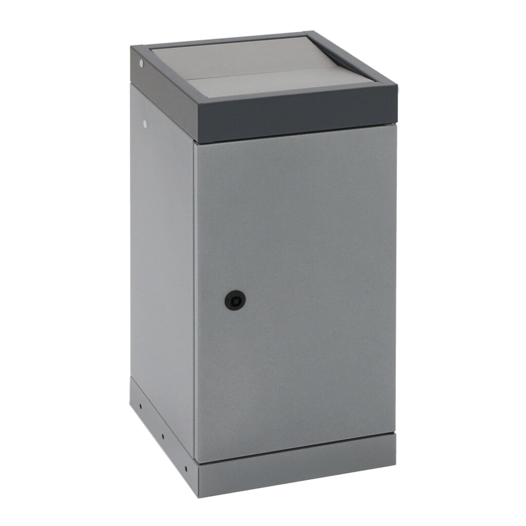 Kringloopafvalbak stumpf®, 1x 30 liter, deksel antraciet Productafbeelding nr. 6: Kringloopafvalbak stumpf®, 1x 30 liter, deksel antraciet