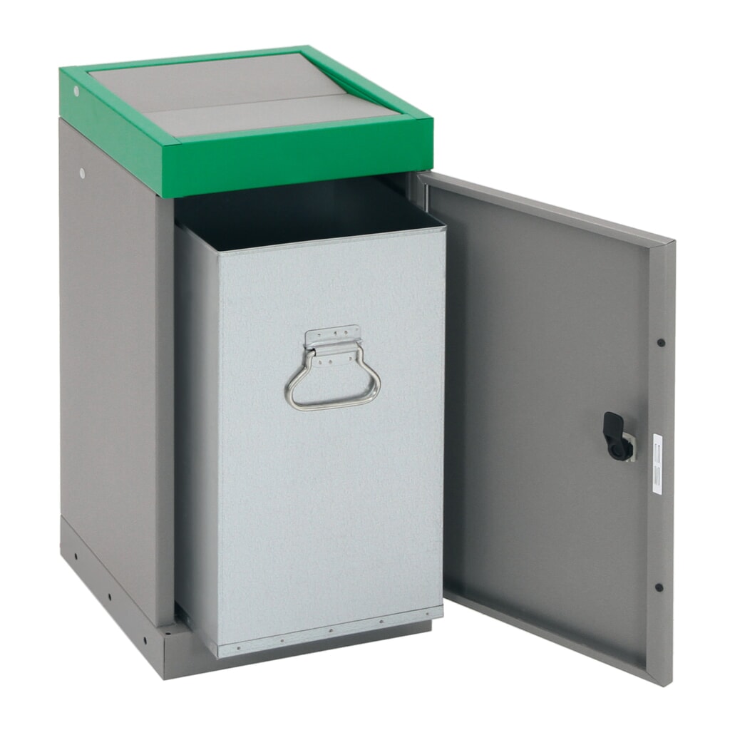 Productafbeelding nr. 4: Kringloopafvalbak stumpf®, 1x 70 liter, deksel groen