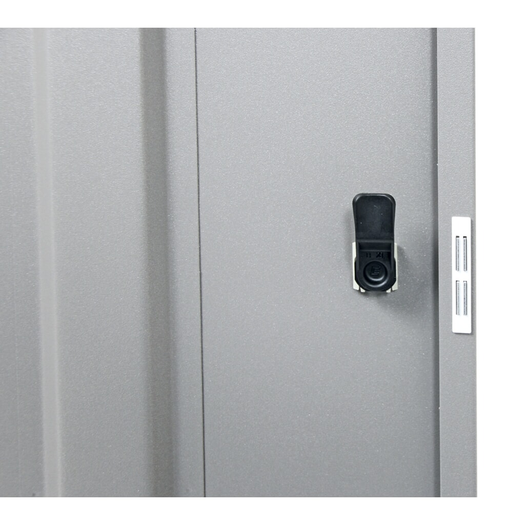 Productafbeelding nr. 8: Kringloopafvalbak stumpf® met voetpedaal, incl. binnenbak, plaatstaal, verzinkt, 45 liter, grijs aluminium