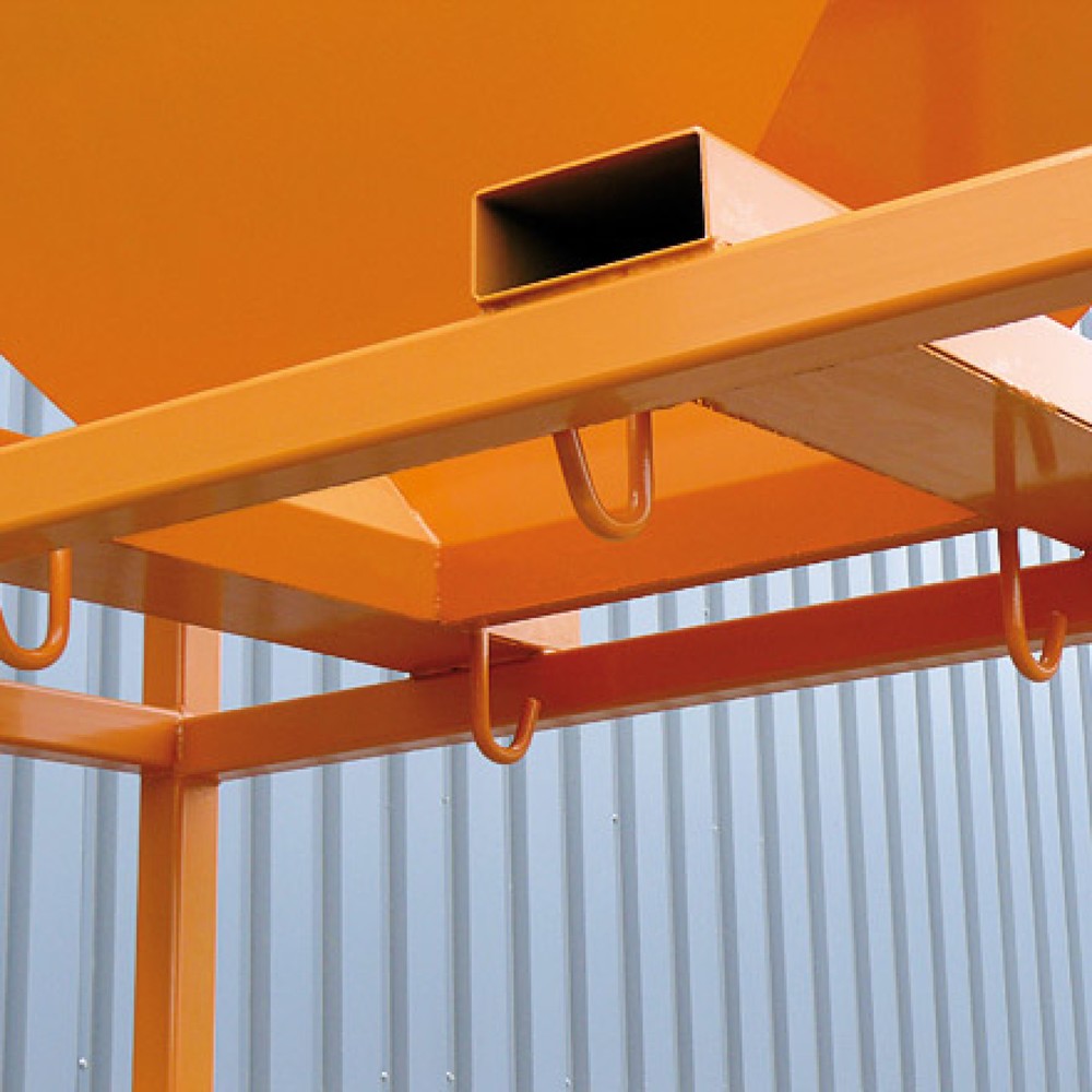 Productafbeelding nr. 3: Overslagsilo met vorkkokers, steunframe, RAL 7016 antracietgrijs