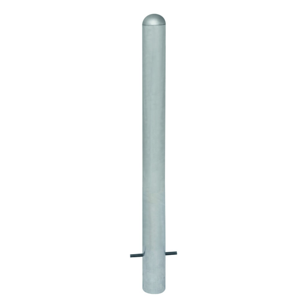 Beschermpaal voor laadstations I, Ø 108 mm, hoogte 1.200 mm, voor plaatsing in beton, staal, zonder reflecterende ringen Product afbeelding: Beschermpaal voor laadstations I, Ø 108 mm, hoogte 1.200 mm, voor plaatsing in beton, staal, zonder reflecterende ringen