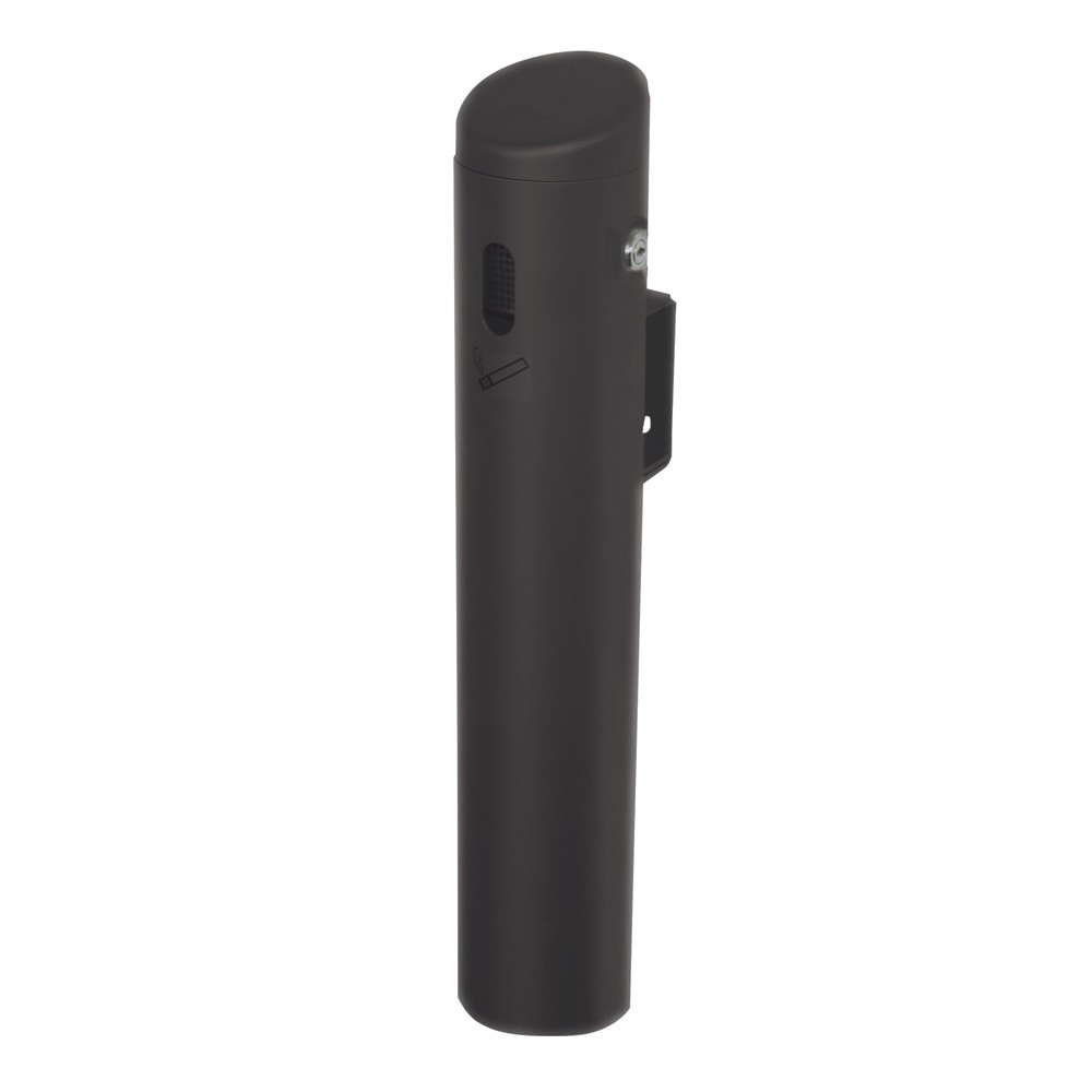 Product afbeelding: Asbak Top Design, wandmodel, diepzwart