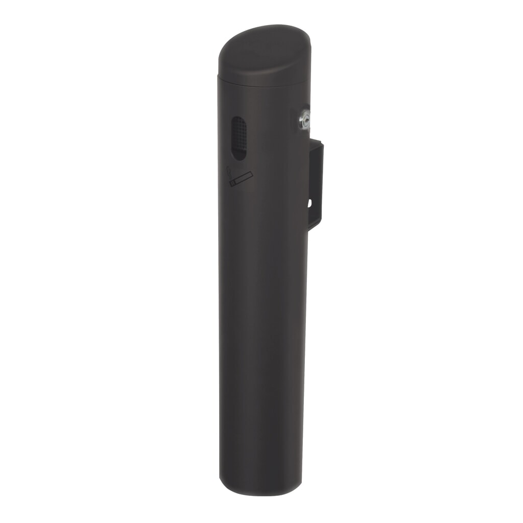 Asbak Top Design, wandmodel, diepzwart Product afbeelding: Asbak Top Design, wandmodel, diepzwart