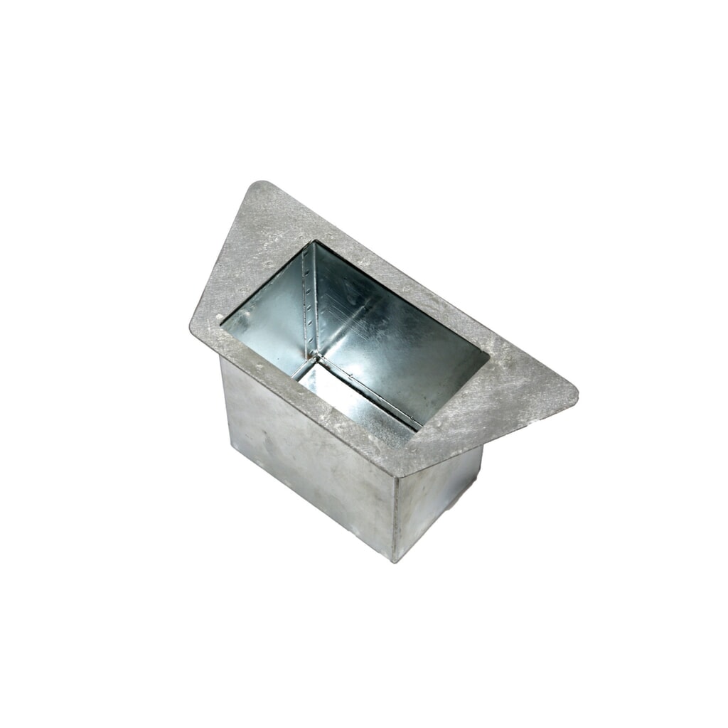 Asbak voor RENNER afvalbak type 7092 met schuine kap