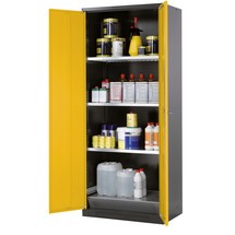 Chemicaliën- en gifkast asecos® mit Fachböden, HxBxT 1.950 x 810 x 520 mm