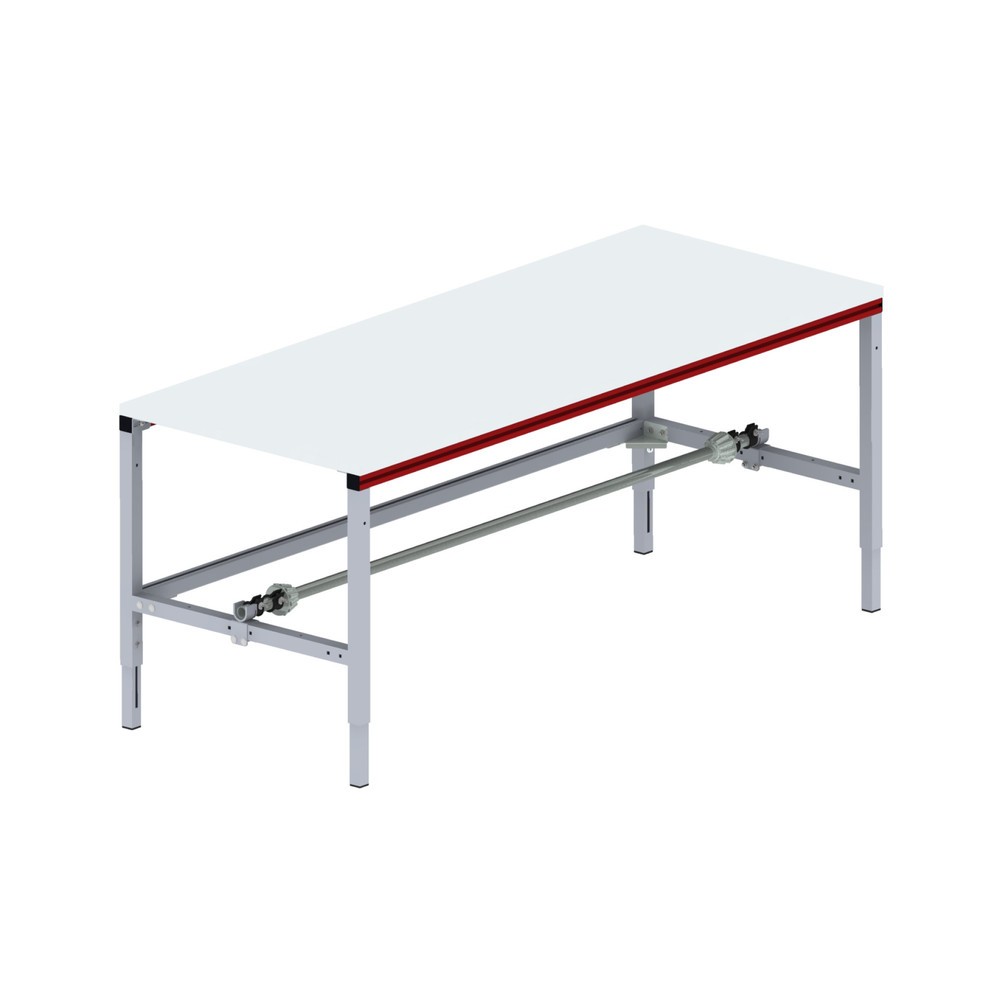 Product afbeelding: Assenset voor complete paktafel BASIC, voor breedte 1.600 mm
