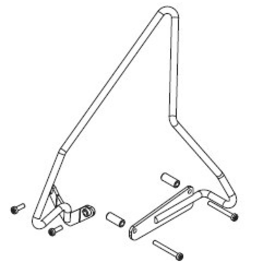 Product afbeelding: Ophangbeugel voor omsnoeringsstation BW-XL, voor accu-apparaat BXT4