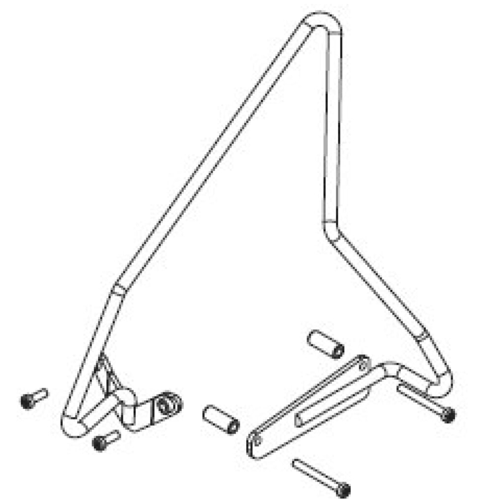 Product afbeelding: Ophangbeugel voor omsnoeringsstation BW-XL, voor accu-apparaat BXT4
