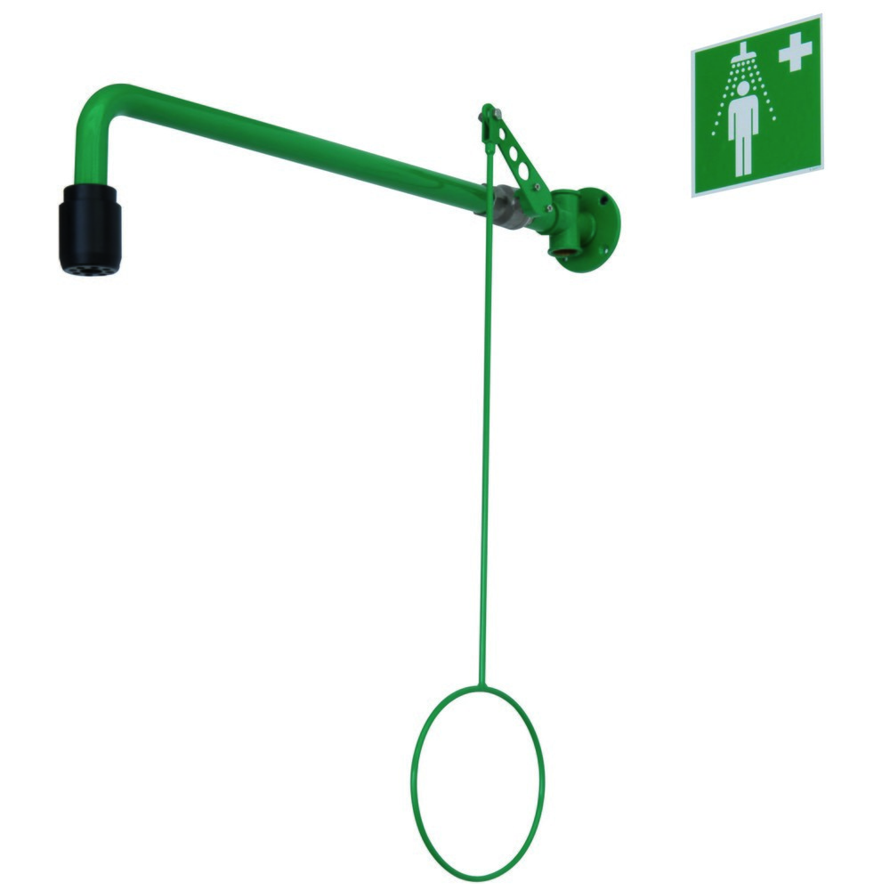 Productafbeelding nr. 2: B-Safety ClassicLine wandgemonteerde nooddouche